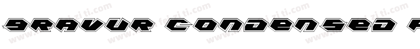 Gravur Condensed Pro字体转换